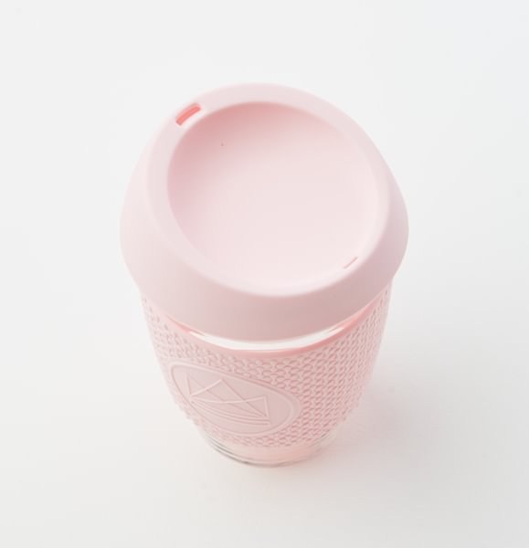 Copo de Café de Vidro 340ml - Neon Kactus
