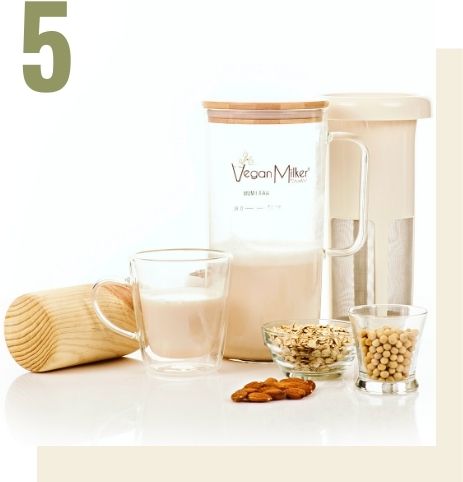 Vegan Milker + Guia Básico Farinhas Sem Glúten + 50 Receitas