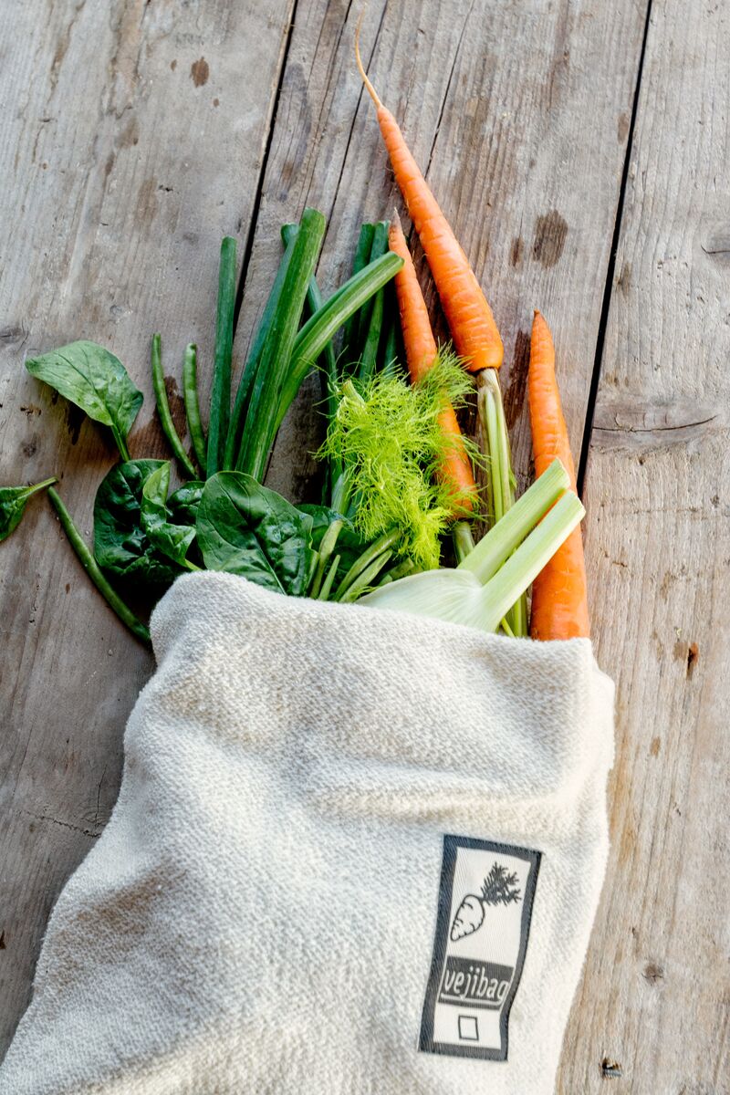 Saco para legumes Vejibag® 100% Algodão Orgânico