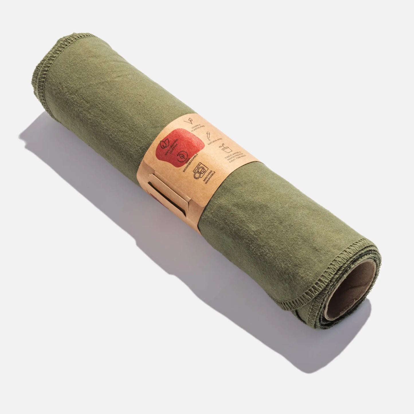 Rolo de cozinha reutilizável - Algodão Orgânico - Pack de 7