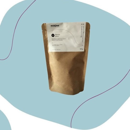 Recarga Pasta de dentes em Pó - Sabor a Menta 70Gr.