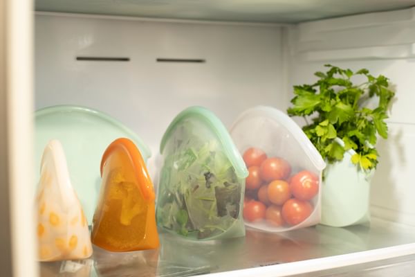 Bolsa para alimentos de silicone - Hugger Bag - Clear
