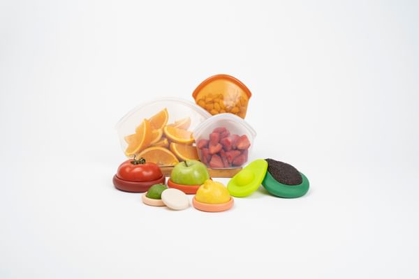Bolsa para alimentos de silicone - Hugger Bag - Clear