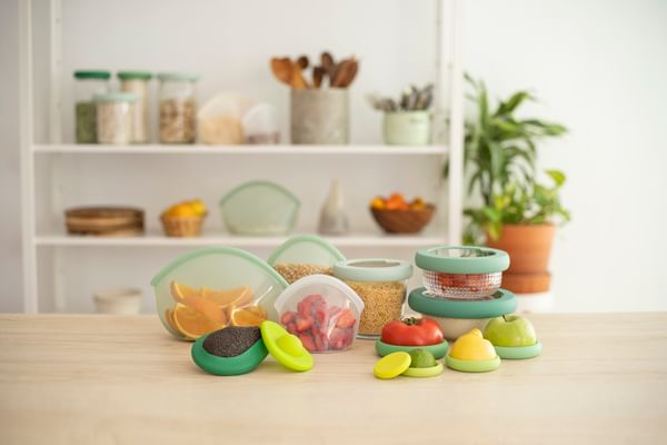 Bolsa para alimentos de silicone - Hugger Bag - Clear