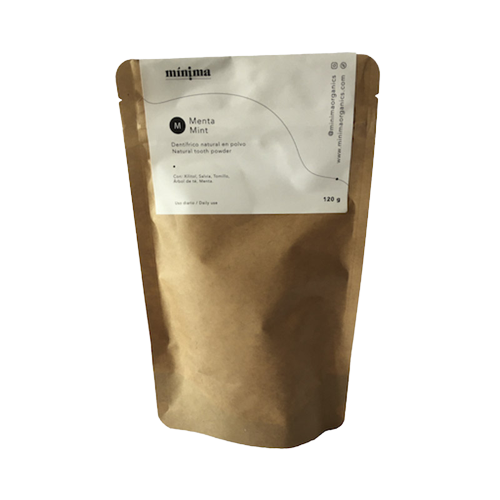 Recarga Pasta de dentes em Pó - Sabor a Menta 70Gr.