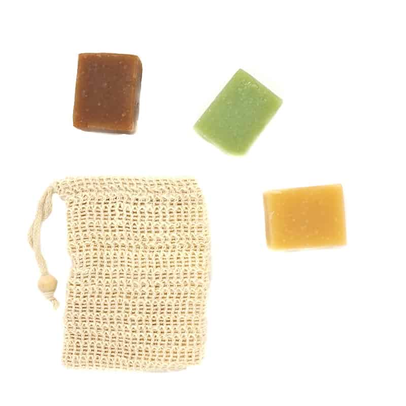Saco de sisal para sabonetes