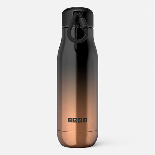 Garrafa Desportiva de Aço Inoxidável Gold Ombre - 500ml