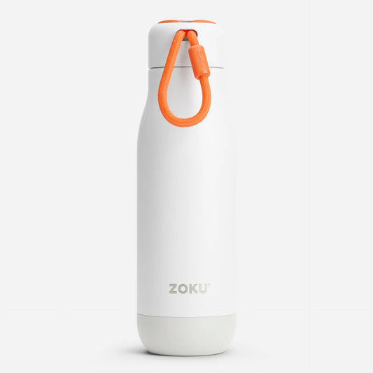 Garrafa Desportiva de Aço Inoxidável White - 500ml