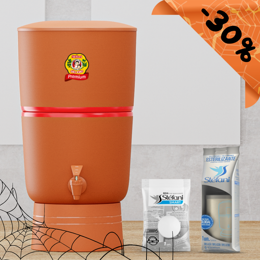 Filtro de Barro São João Premium 8L – Cerâmica Stéfani