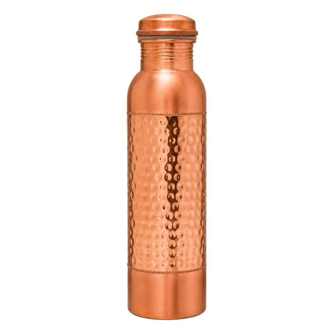 Garrafa de Cobre Ayurveda Martelado 2/3  – 950 ml