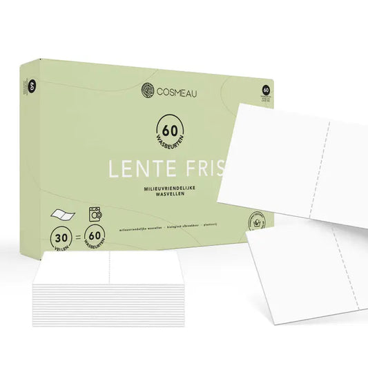 Folhas de detergente para roupa - Pack de 60