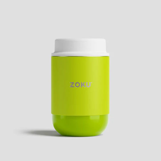 Recipiente para Alimentos Sólidos ZOKU Lime Green - 465ml ou 295ml