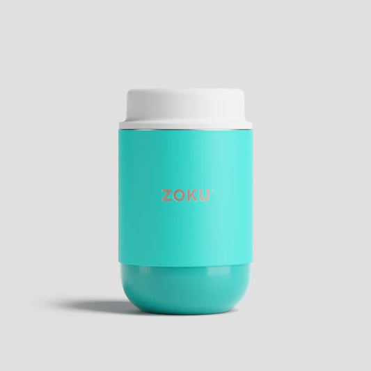 Recipiente para Alimentos Sólidos ZOKU Teal - 465ml ou 295ml