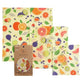 Bee's Wrap - Invólucro de Cera de Abelha - S+M+L (Fresh Fruit)