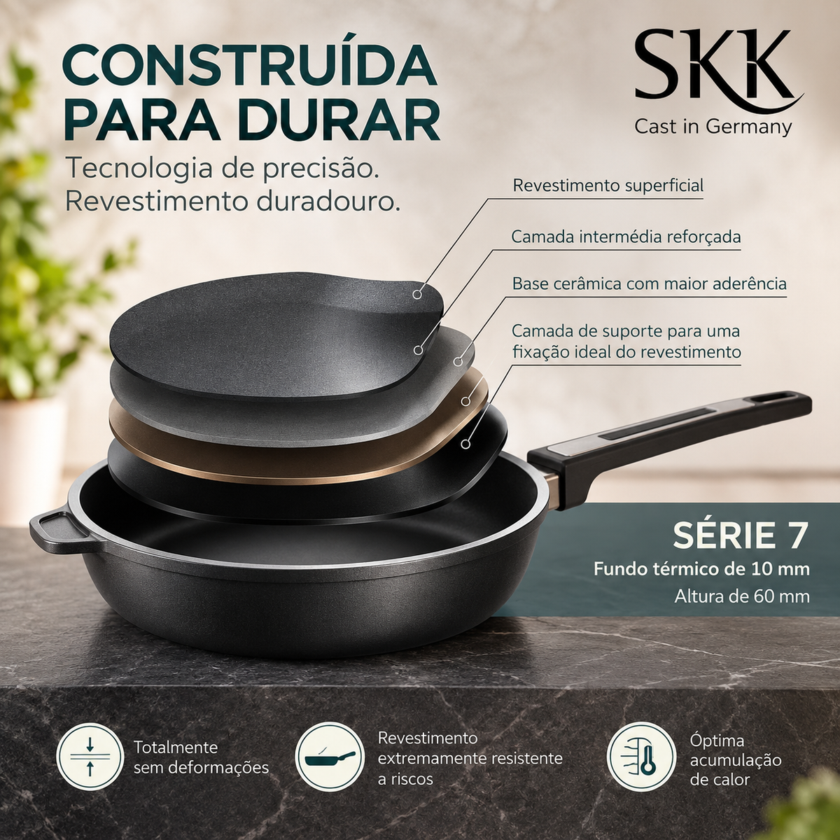 Frigideira Antiaderente SKK