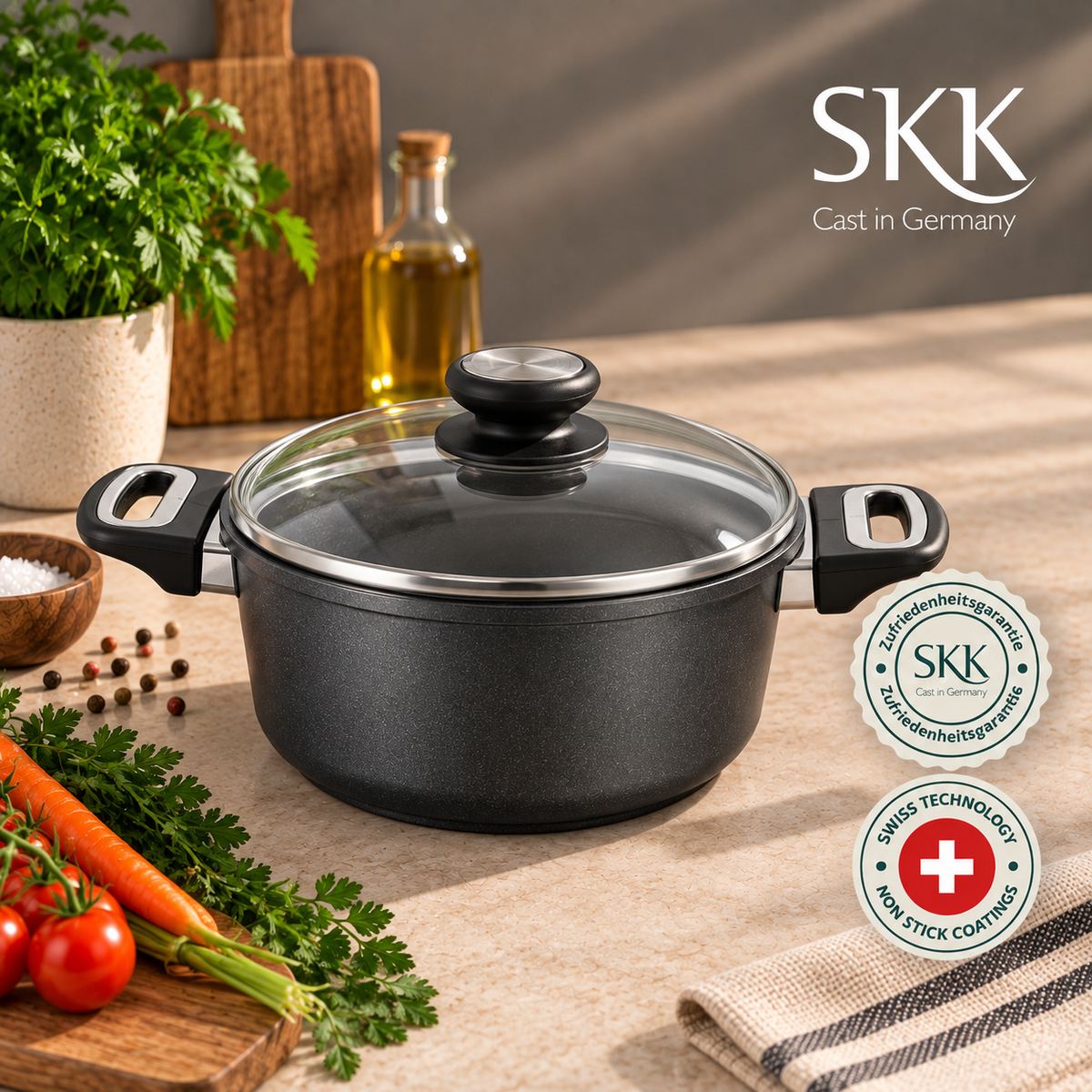 Panela Antiaderente para Indução SKK