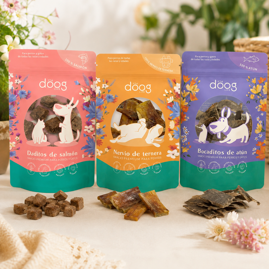Pack Trio de Snacks Naturais para Cães 🐶