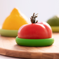 Tampas ajustáveis de silicone - Conjunto de 5 Fresh Greens
