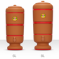 Filtro de Barro São João 6L – Cerâmica Stéfani
