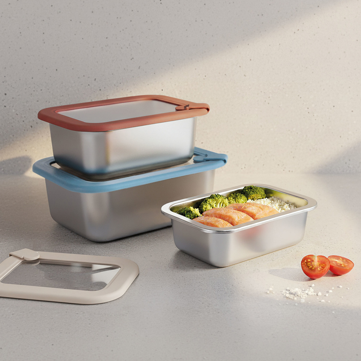 Set de 3 Recipientes Urban Lacor