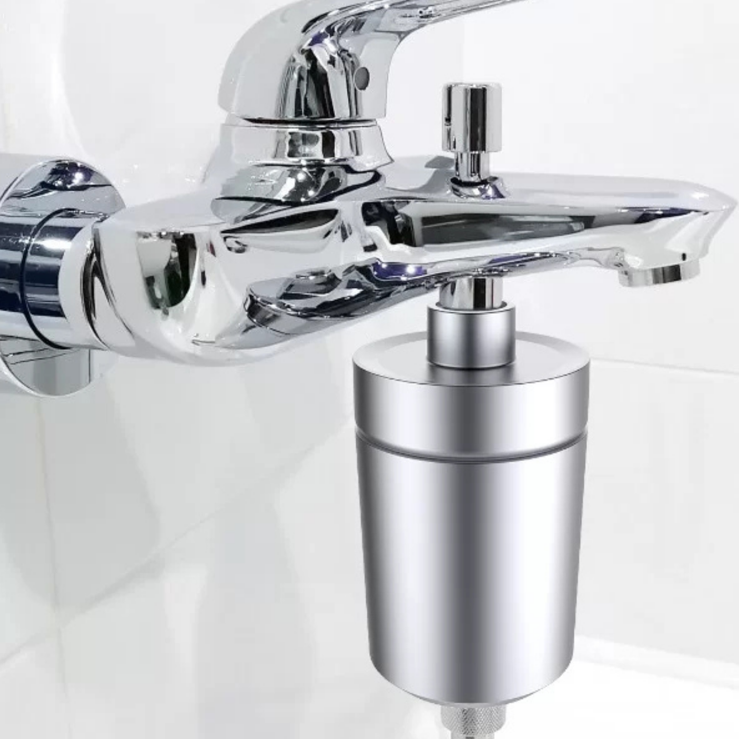 Filtro Multi-Filtração para Chuveiro, Duche ou Torneira – Cromado