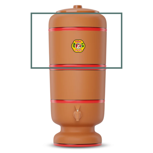 Parte Superior de Reposição para Filtro de Barro Cerâmica Stefani São João 8L