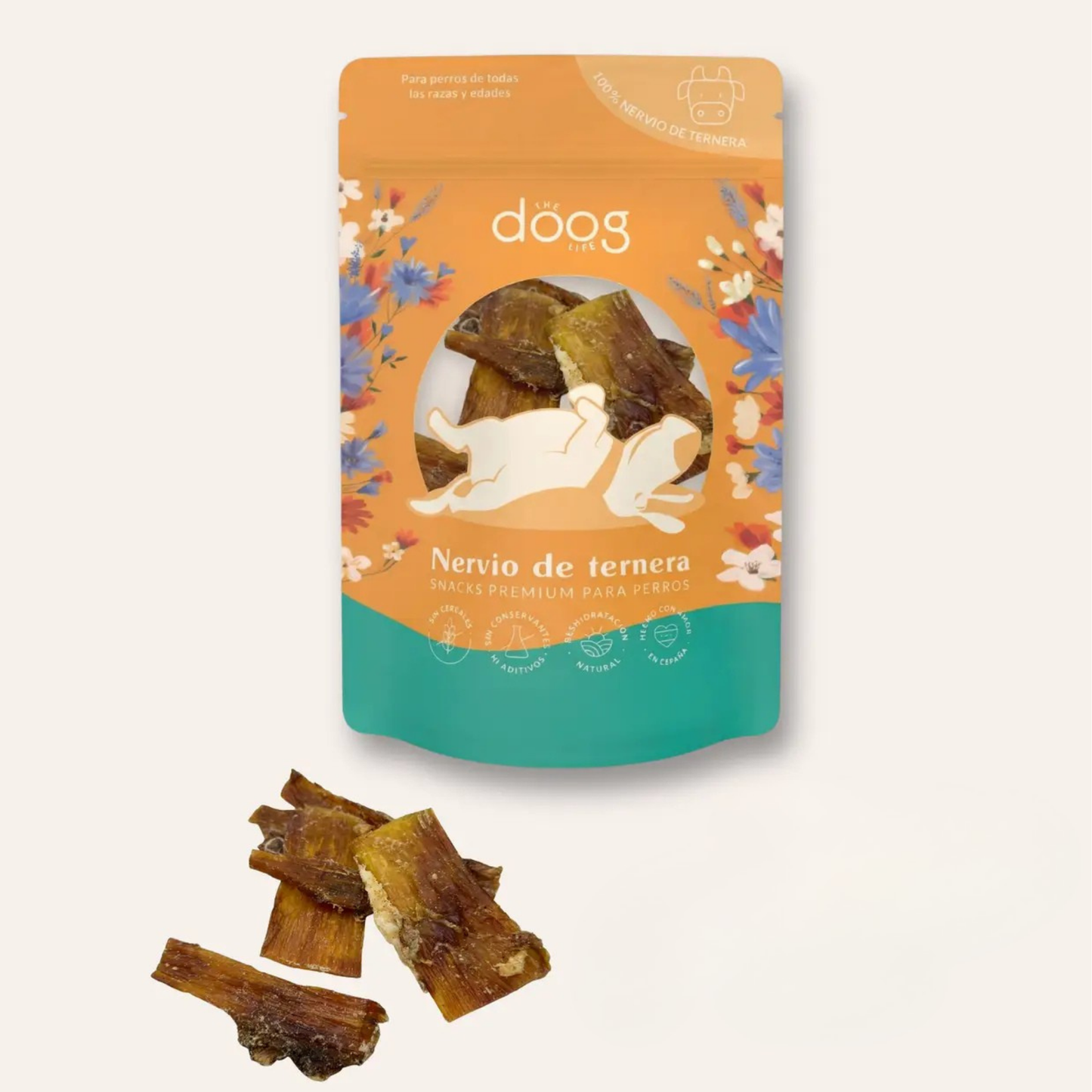 Nervos de Vitela Naturais para Cães