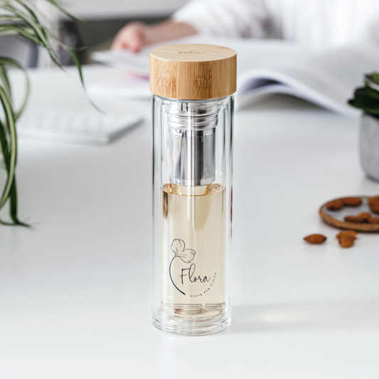 Garrafa Termo-Infusora Flora Lacor – 350 ml