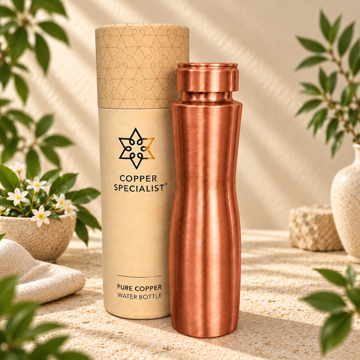 Garrafa de Cobre Ayurveda – 1000 ml