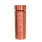Garrafa de Cobre Modelo Reto Martelado – 750 ml