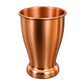 Caneca de Cobre Ayurveda com Pé – Mate Polido 470 ml