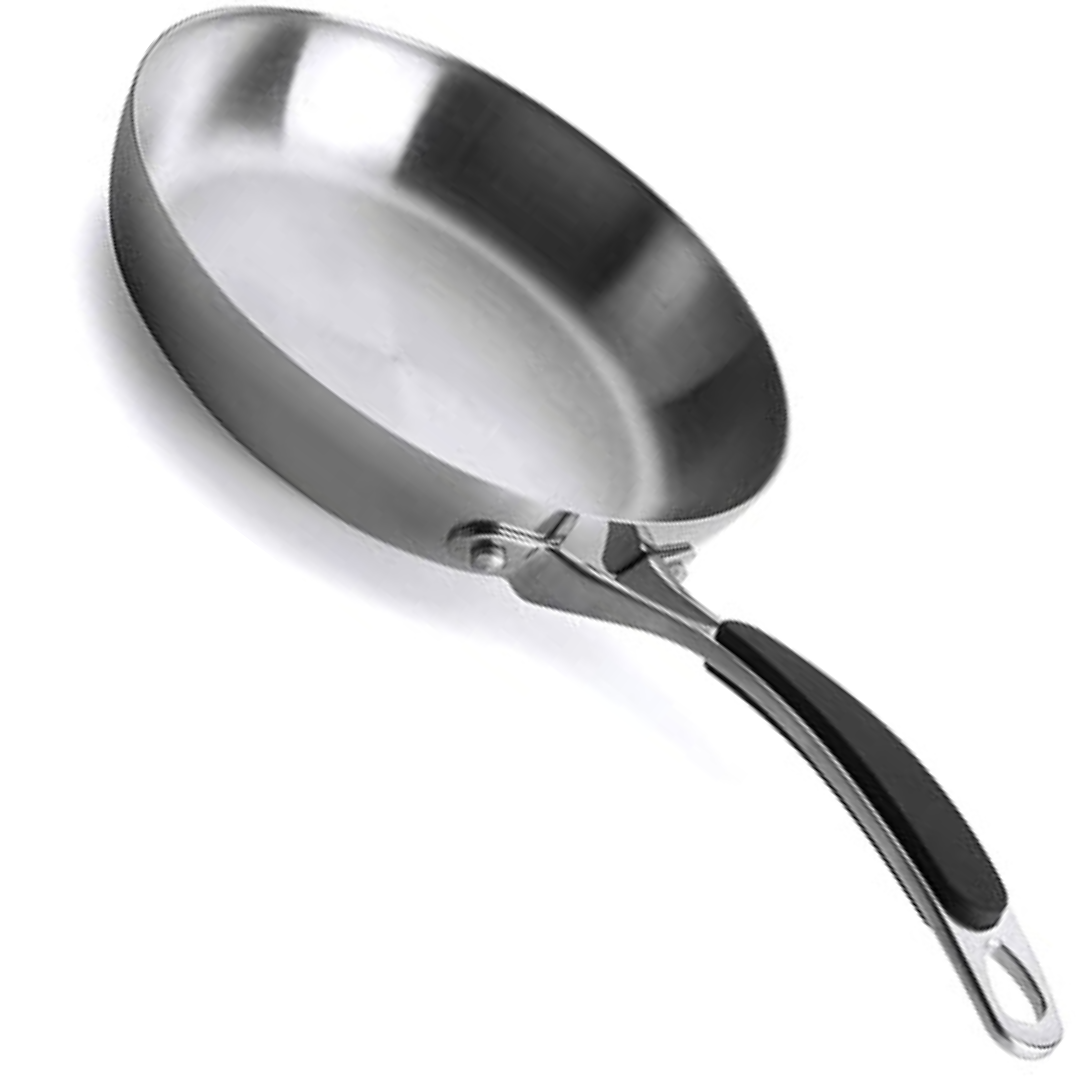 Frigideira em Aço Inox, Trimetal - 28 Cm - Lacor