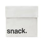 Flip Snack Bag 'Snack' Black