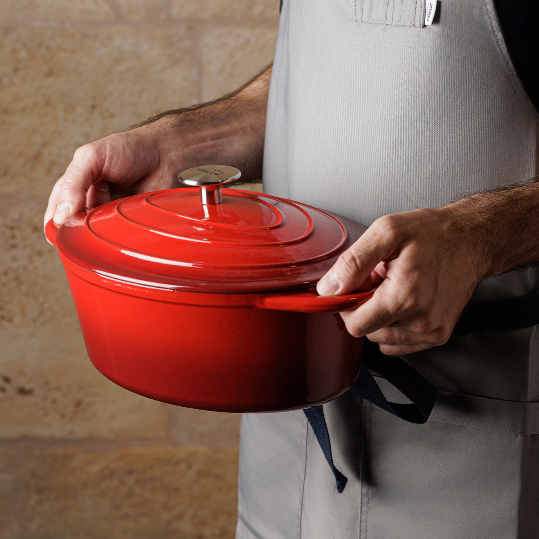 Caçarola Oval RED Lacor