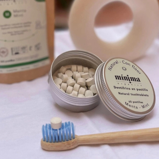 Pastilhas Dentífricas Bio de Menta com Flúor – 60 unidades
