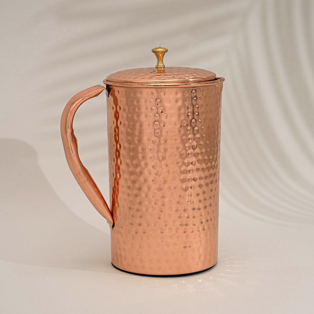 Jarra de Cobre Puro Martelado – 1,5 L