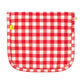 Snack Mat Gingham Red