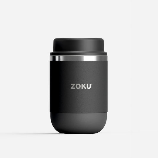 Marmita para alimentos sólidos ZOKU Black - 465ml