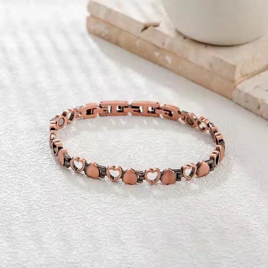 Pulseira de Tornozelo de Cobre - Luxo | 0,7 cm