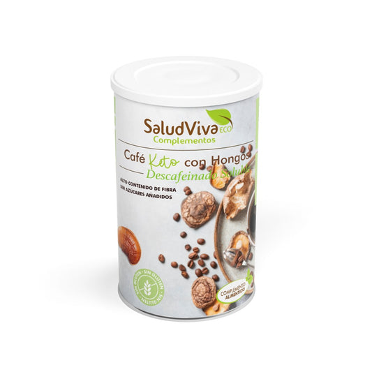 Café Solúvel Descafeinado Keto com Cogumelos 150g ECO