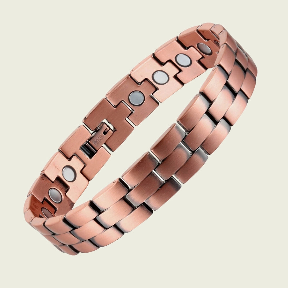 Pulseira de Saúde Magnética de Cobre – Luxo | 1,20 cm