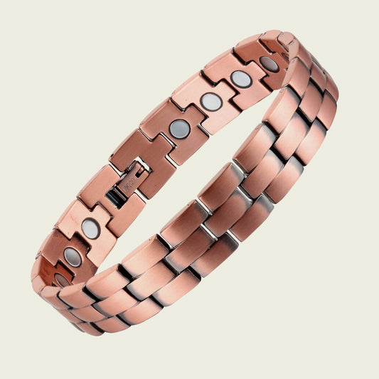 Pulseira de Saúde Magnética de Cobre – Luxo | 1,20 cm