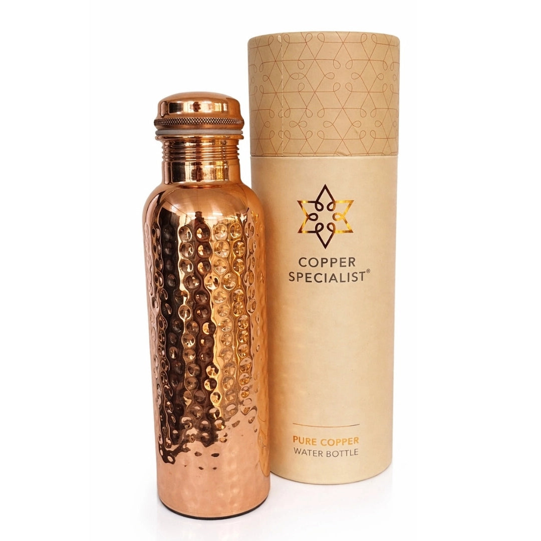Garrafa de Cobre Ayurveda Martelada– 1000 ml