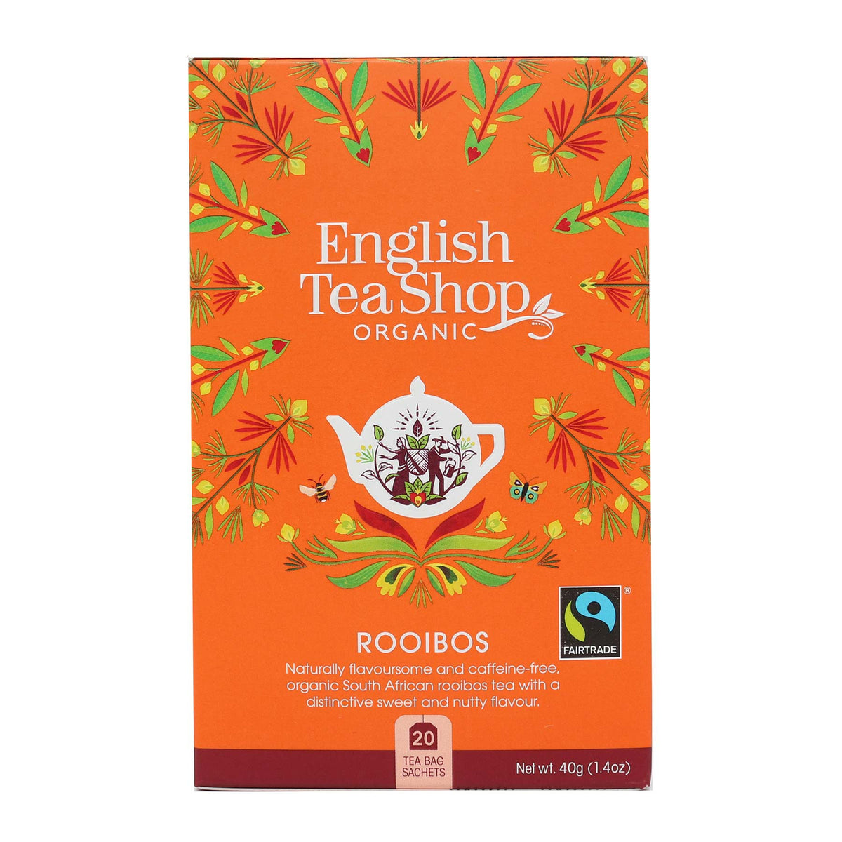 Rooibos Biológico – English Tea Shop | 20 Saquetas
