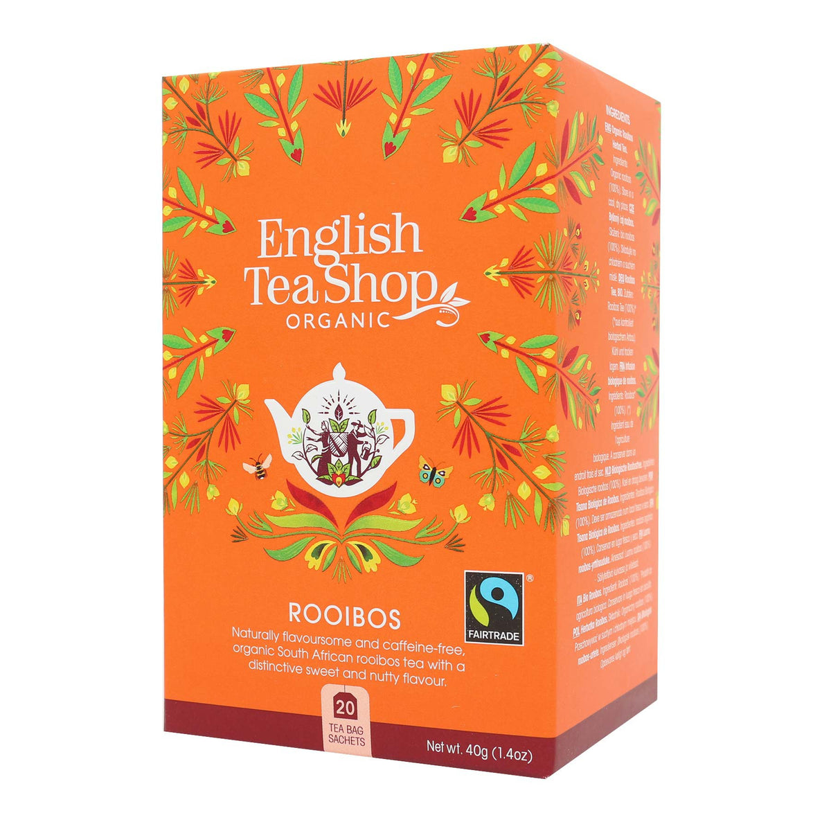 Rooibos Biológico – English Tea Shop | 20 Saquetas