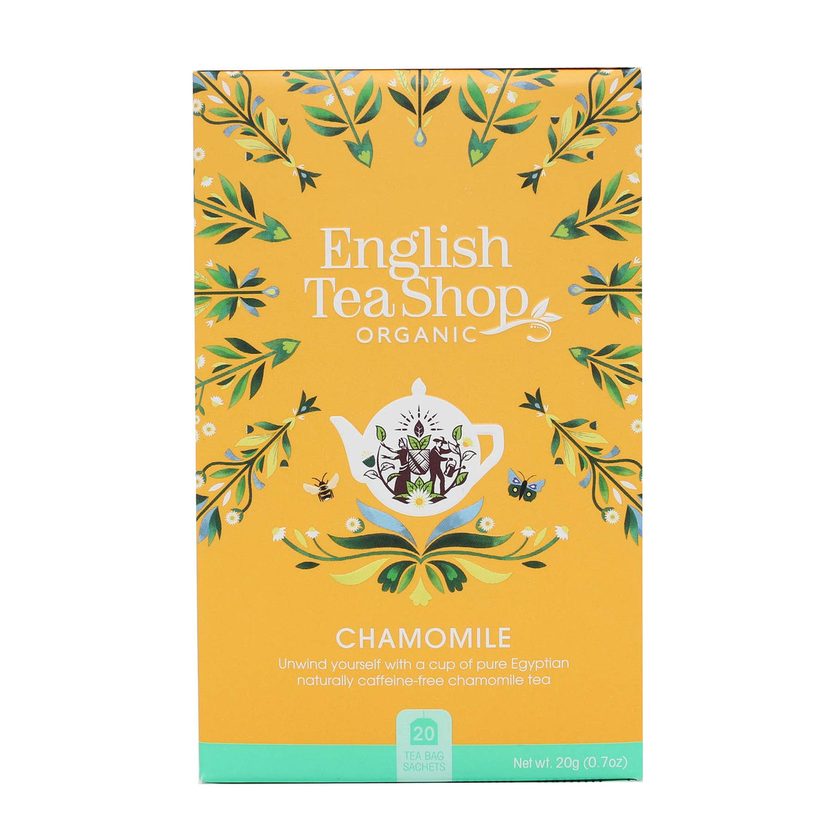 Camomila Biológica – English Tea Shop | 20 Saquetas