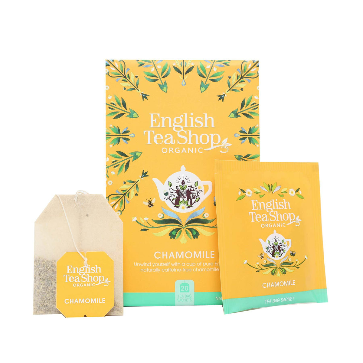 Camomila Biológica – English Tea Shop | 20 Saquetas