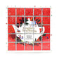 Calendário do Advento Puzzle Vermelho – English Tea Shop | 25 Pirâmides de Chá Biológico