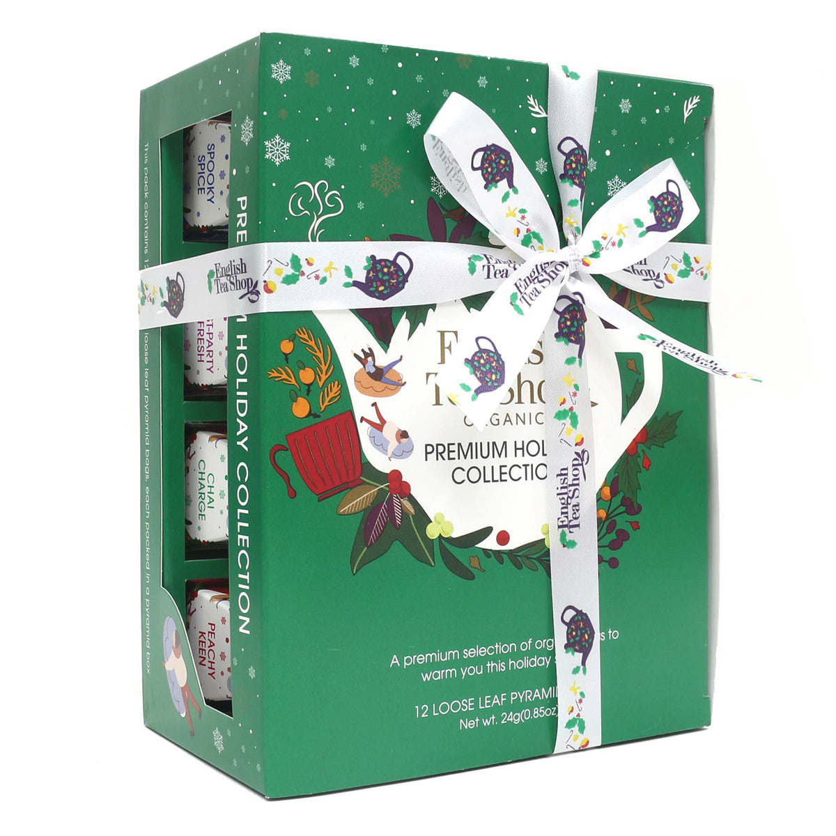 Prisma Verde de Natal – English Tea Shop 12 Pirâmides