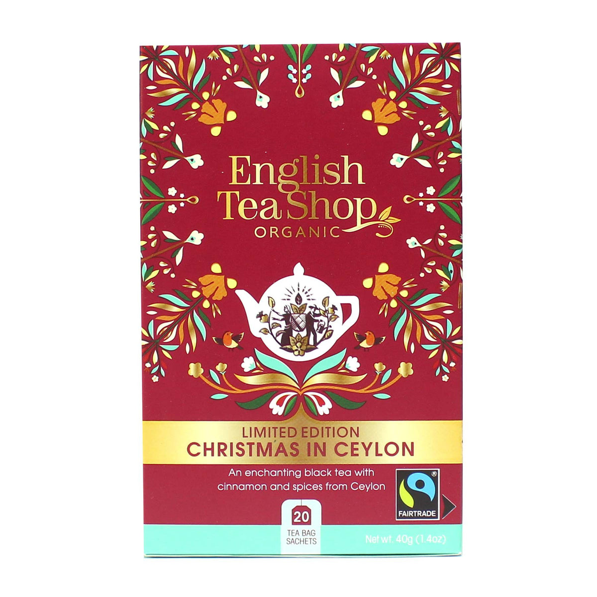 Natal no Ceilão – English Tea Shop 20 Saquetas